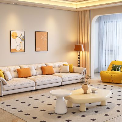 奶油风客厅