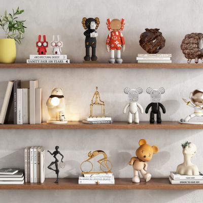 现代饰品公仔摆件