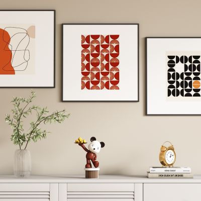 现代抽象装饰画挂画