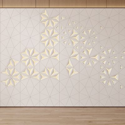 长城板波浪板护墙板硬软包背景墙