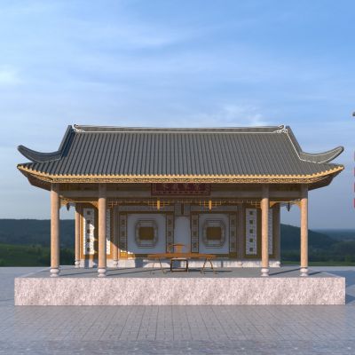 中式清代岭南戏台