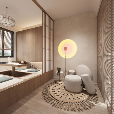 侘寂风榻榻米卧室