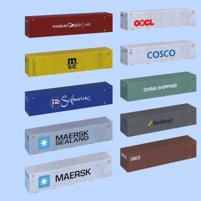 现代集装箱 海运集装箱组合