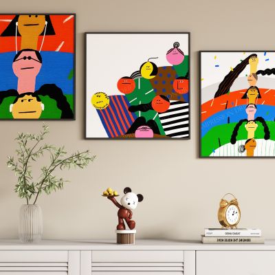 现代抽象装饰画挂画