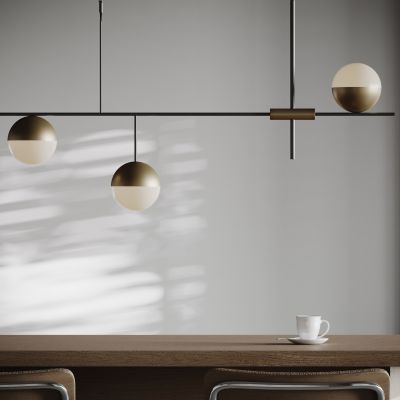 现代吊灯 轻奢吊灯 球形灯 艺术灯