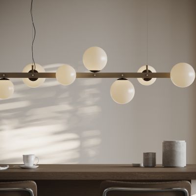现代吊灯 轻奢吊灯 球形灯 艺术灯