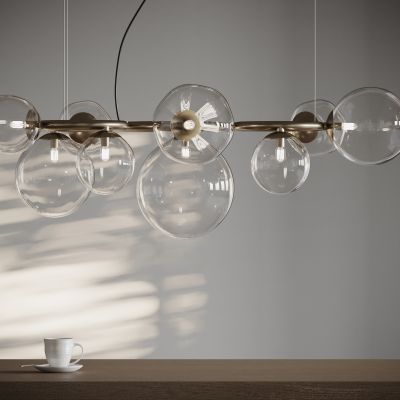 现代吊灯 轻奢吊灯 球形灯 艺术灯