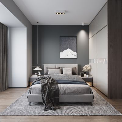 现代卧室