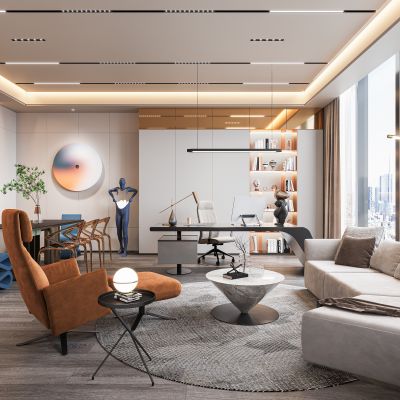 现代总经理办公室