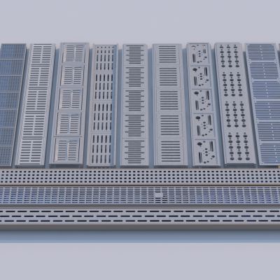 现代雨水篦子_市政排水井盖