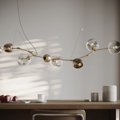 现代吊灯 轻奢吊灯 球形灯 艺术灯