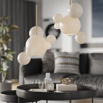 现代吊灯 球形灯 艺术灯