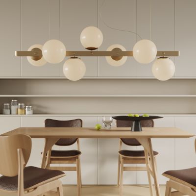 现代吊灯 轻奢吊灯 球形灯 艺术灯