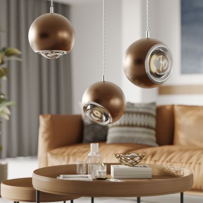 现代吊灯 轻奢吊灯 球形灯 艺术灯