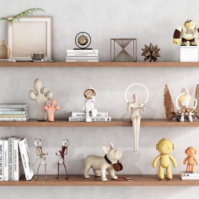 现代公仔饰品摆件