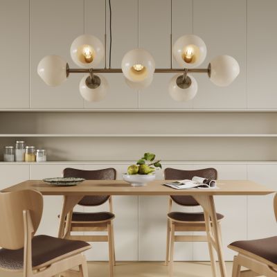 现代吊灯 轻奢吊灯 球形灯 艺术灯