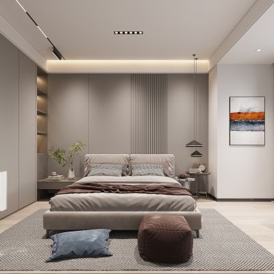 现代卧室