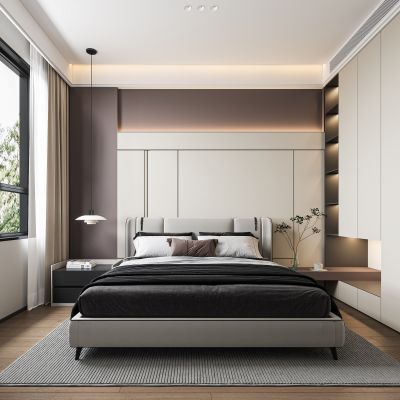 现代卧室