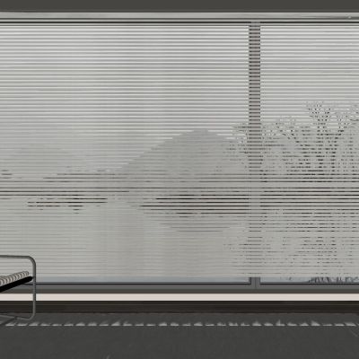 现代窗帘折叠帘百叶窗帘落地窗帘