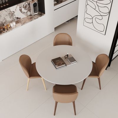 现代餐厅 餐边柜 餐桌椅 酒柜  餐桌