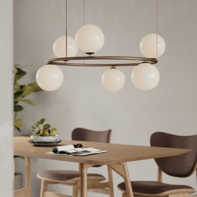 现代吊灯 轻奢吊灯 球形灯 艺术灯