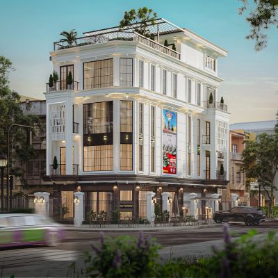 现代别墅外观（需要森林插件）