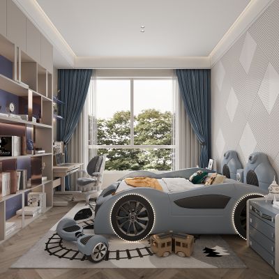 现代儿童房