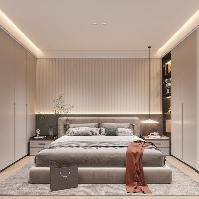 现代卧室
