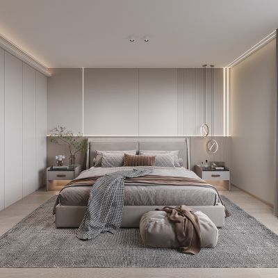 现代卧室
