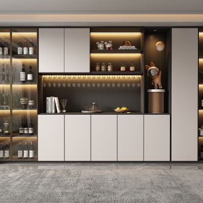 现代轻奢酒柜