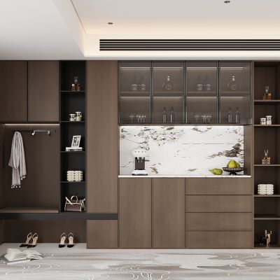 现代餐边柜 鞋柜 换鞋凳 衣服包包鞋子 装饰品摆件