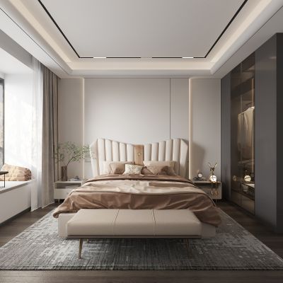 现代卧室
