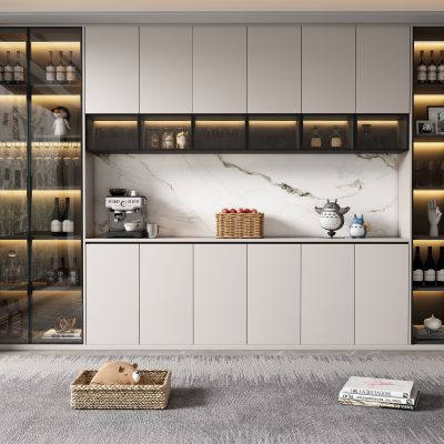 现代轻奢酒柜