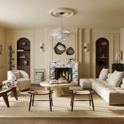 法式中古风客厅