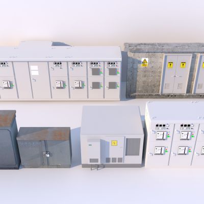 现代存电箱 高压储电箱组合