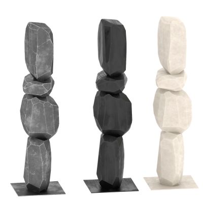 雕塑 城市雕塑 石头雕塑 装饰摆件 