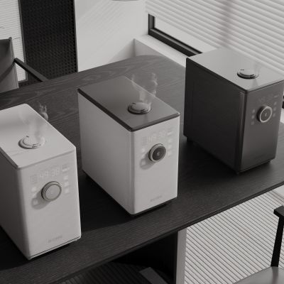 现代加湿器 空气净化器 智能电器3D模型