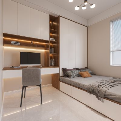 现代榻榻米卧室