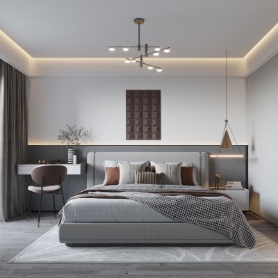 现代卧室