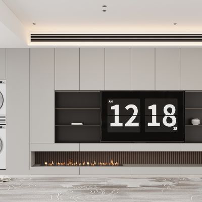 现代电视背景墙 电视柜 造型墙 装饰墙 装饰柜 电视机