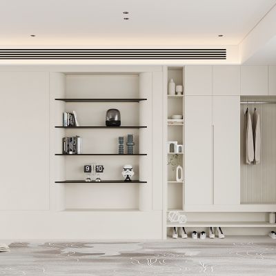 现代餐边柜 鞋柜 换鞋凳 衣服包包鞋子 装饰品摆件