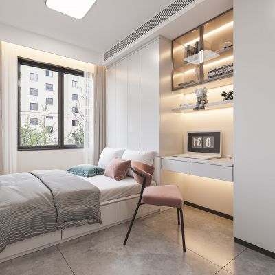 现代榻榻米卧室