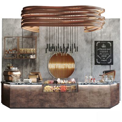 现代桌台,吧台、收银台