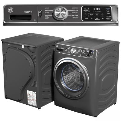 现代电器,洗衣机、烘干机