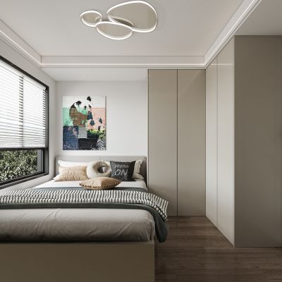 现代榻榻米卧室