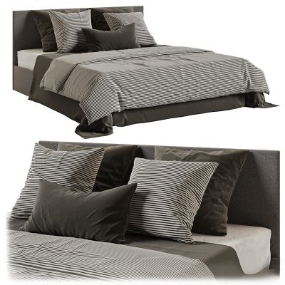 现代床具,双人床