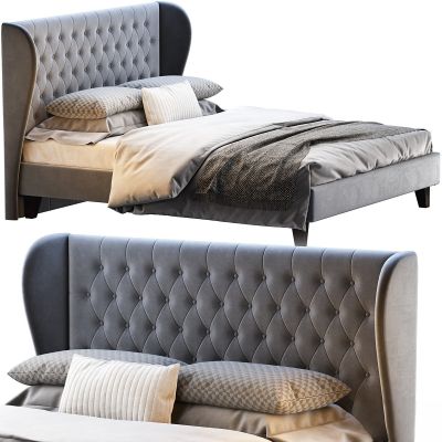 现代床具,双人床