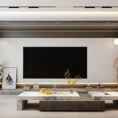 现代家居客餐厅