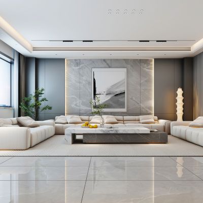 现代家居客餐厅