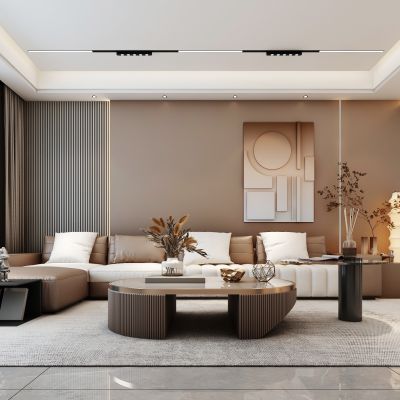 现代家居客餐厅